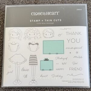 Charming Stamp and Die Cut Set